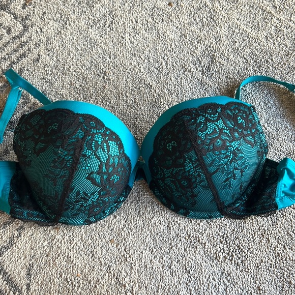 Adore Me Intimates & Sleepwear Adore Me Blue Push Up Bra Poshmark